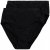 Ulla Popken 711214 Slip confezione da 2 Nero - Slip - 