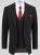 D555 Ted 4 Way Stretch Tailored Suit Jacket Nero - Abiti - Abiti da Uomo Taglie Forti
