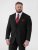 D555 Ted 4 Way Stretch Tailored Suit Jacket Nero - Abiti - Abiti da Uomo Taglie Forti