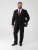 D555 Ted 4 Way Stretch Tailored Suit Jacket Nero - Abiti - Abiti da Uomo Taglie Forti