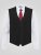 D555 Ted Gilet da abito Nero - Abiti - Abiti da Uomo Taglie Forti