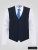 D555 Ted Gilet da abito Blu navy - Abiti - Abiti da Uomo Taglie Forti