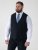 D555 Ted Gilet da abito Blu navy - Abiti - Abiti da Uomo Taglie Forti