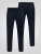 D555 Ted 4 Way Stretch Tailored Trouser Blu navy - Abiti - Abiti da Uomo Taglie Forti