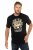 JP1880 Guns N’ Roses Skull Comfort Fit Band T-Shirt Black - Magliette - Magliette Uomo Taglie Forti
