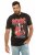 JP1880 ACDC - Let There Be Rock Vintage looking Band T-Shirt Black - Magliette - Magliette Uomo Taglie Forti
