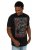 JP1880 Pink Floyd Retro Graphic Comfort Fit Band T-Shirt Black - Magliette - Magliette Uomo Taglie Forti