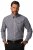 JP1880 722859 Camicia a quadretti a maniche lunghe Nero - Camicie - Camicie Taglie Forti Uomo