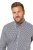 JP1880 722859 Camicia a quadretti a maniche lunghe Nero - Camicie - Camicie Taglie Forti Uomo