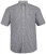 JP1880 722860 Camicia a quadretti a maniche corte Nero - Camicie - Camicie Taglie Forti Uomo