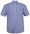 JP1880 722860 Camicia a quadretti a maniche corte Azzurro - Camicie - Camicie Taglie Forti Uomo