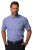 JP1880 722860 Camicia a quadretti a maniche corte Azzurro - Camicie - Camicie Taglie Forti Uomo