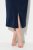 Ulla Popken 749967 Accappatoio in spugna con zip Blu scuro - Vestaglie & accappatoi - 