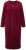 Ulla Popken 749967 Accappatoio in spugna con zip Bordeaux - Vestaglie & accappatoi - 