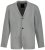 JP1880 Milano Flexnamic Blazer in maglia Grigio melange - Abiti - Abiti da Uomo Taglie Forti