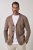 JP1880 Milano Flexnamic Blazer in maglia Marrone noce - Abiti - Abiti da Uomo Taglie Forti
