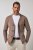 JP1880 Milano Flexnamic Blazer in maglia Marrone noce - Abiti - Abiti da Uomo Taglie Forti