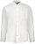 JP1880 790394 Camicia in misto lino a maniche lunghe con collo alla coreana Bianco TALL - TALL camicie - Camicie TALL per uomo alto