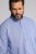 JP1880 790394 Camicia in misto lino a maniche lunghe con collo alla coreana Blu grigio TALL - TALL camicie - Camicie TALL per uomo alto