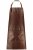 JP1880 791901 Grembiule in pelle Marrone castagna - Grembiuli - 