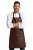 JP1880 791901 Grembiule in pelle Marrone castagna - Grembiuli - 
