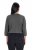 Ulla Popken 794514 Bolero in jersey da annodare Antracite - Bolero - 