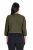 Ulla Popken 794514 Bolero in jersey da annodare Verde scuro - Bolero - 