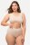 Ulla Popken 795269 Slip a vita alta confezione da 3 Bianco panna - Slip - 