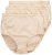 Ulla Popken 795269 Slip a vita alta confezione da 3 Bianco panna - Slip - 