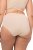 Ulla Popken 795269 Slip a vita alta confezione da 3 Bianco panna - Slip - 