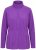 Ulla Popken 796970 Giacca in pile leggera Viola scuro - Abbigliamento in pile - 