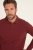 JP1880 Polo Shirt Long Sleeve Piqué Red - Polo - Polo Uomo Taglie Forti