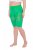 Ulla Popken 799278 Pantaloncini anti-sfregamento 80 den Verde - Pantaloncini anti-sfregamento - 