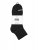 Jack & Jones Luca Calzini da tennis Nero confezione da 3 - Intimo & costumi da bagno - Intimo Taglie Forti Uomo