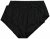 Ulla Popken 800279 Slip a righe confezione da 2 Nero - Slip - 