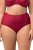 Ulla Popken 800279 Slip a righe confezione da 2 Bordeaux - Slip - 