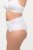 Ulla Popken 800498 Slip modellante a vita alta Bianco - Intimo modellante - 