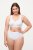 Ulla Popken 800498 Slip modellante a vita alta Bianco - Intimo modellante - 