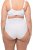 Ulla Popken 800498 Slip modellante a vita alta Bianco - Intimo modellante - 