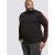 D555 Orlando Sweater Black - Felpe & felpe con cappuccio - Felpe & Felpe con Cappuccio Uomo Taglie Forti