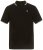 JP1880 802789 Polo con colletto a contrasto bianco Nero - Polo - Polo Uomo Taglie Forti