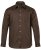 JP1880 Shirt Business Long Sleeve Brown - Camicie - Camicie Taglie Forti Uomo