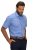 JP1880 804891 Camicia a maniche corte Azzurro - Camicie - Camicie Taglie Forti Uomo