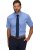 JP1880 804891 Camicia a maniche corte Azzurro - Camicie - Camicie Taglie Forti Uomo