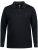 JP1880 Jay-Pi QuickDry Long Sleeve Golf Polo Shirt Black - Abbigliamento sportivo & Outdoor - Abbigliamento Sportivo Uomo Taglie Forti