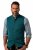 JP1880 Mottled Stretch Knit Stand-up Collar Vest Turquoise Blue - Abbigliamento da festa - Abbigliamento da festa – Per festeggiare con stile e comodità