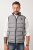 JP1880 Quilted Vest Outdoor Stand-up Collar Grey - Giubbotti - Giubbotti Uomo Taglie Forti