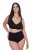 Ulla Popken 809385 Slip modellante con pizzo Nero - Intimo modellante - 