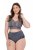 Ulla Popken 809385 Slip modellante con pizzo Antracite - Intimo modellante - 
