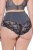 Ulla Popken 809385 Slip modellante con pizzo Antracite - Intimo modellante - 